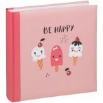 Fotoalbum Walther BE HAPPY, 50/26x25 - růžové – Zboží Živě