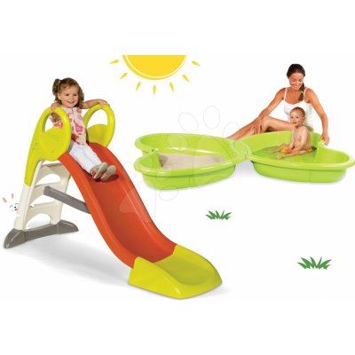 Smoby set skluzavka pro děti Toboggan KS a pískoviště s vodotryskem 310262-6 – Hledejceny.cz