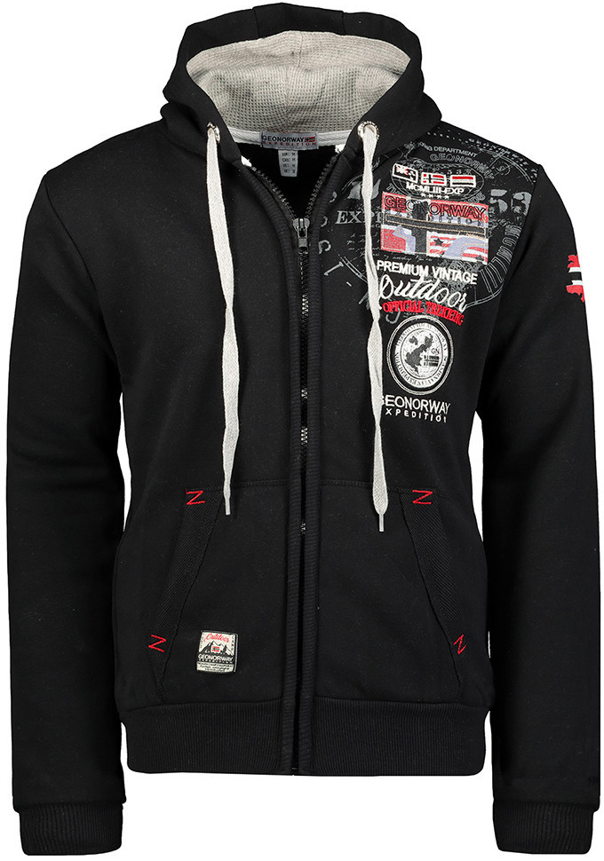 GEOGRAPHICAL NORWAY mikina GOTHAM MEN 110 BS2 černá