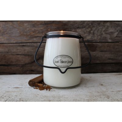 Milkhouse Candle Co. Sweet Tobacco Leaves 624 g – Zboží Mobilmania