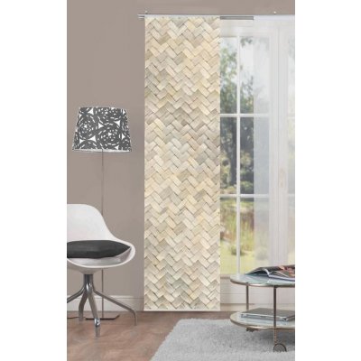Home Wohnideen japonská stěna 84720 WAVE 0307 seda 260x60 cm (v x s) – Zboží Mobilmania