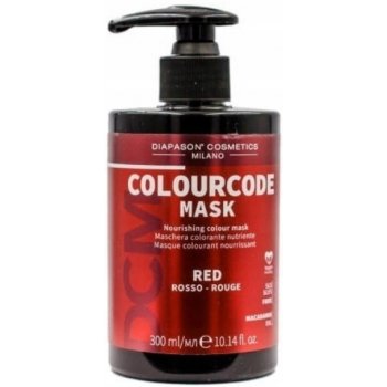 Diapason colourcode barvící maska red 300 ml