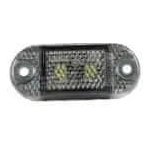 FRISTOM světlo poziční FT-062 LED 12/24V DARK bílé | Zboží Auto