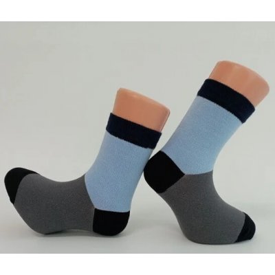 Dětské bambusové ponožky Udo světle modrá – Zboží Dáma