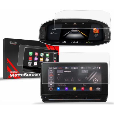 GRIZZ Protector, Ochranná fólie na display 2v1 Matte, Seat Leon IV, 2020-2024, Display 10" | Zboží Auto