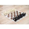 Šachy Šachová souprava DGT komplet strědní hnědá
