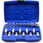 Sada nástrčných hlavic a bitů TORX 1/2", 19ks GEKO G13565 – Hledejceny.cz