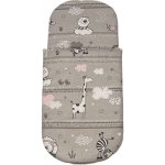 SDS Peřinky do kočárku pro panenky Zvířátka růžová 1x 27x40 cm / 25x20 cm – Zboží Dáma