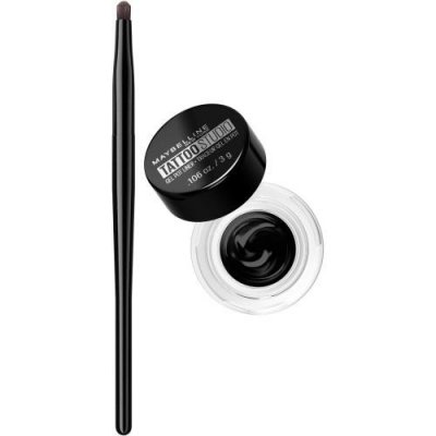 Maybelline Tattoo Liner Gel Pot voděodolná gelová oční linka black 3 g – Hledejceny.cz