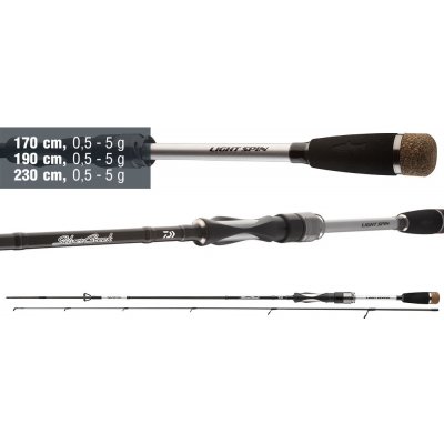 DAIWA SILVER CREEK UL Spoon 1,7 m 0,5-5 g 2 díly – Zboží Dáma