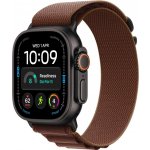 Apple Watch Ultra 4 49mm černý titan s burgundsky červeným alpským tahem L MJC24QC/A – Zboží Živě