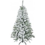 HOMCOM Vánoční stromek 150 cm - umělá borovice s umělým zasněžováním – Hledejceny.cz