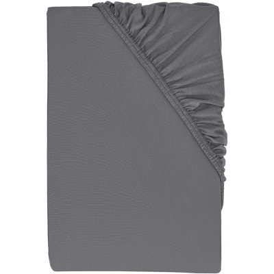 LIVARNO Žerzejové napínací prostěradlo světle šedá 140–160x200 – Zboží Dáma