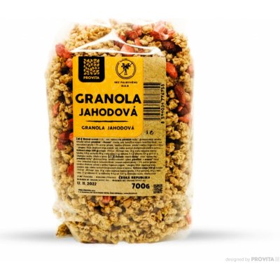 Provita Granola jahodová 700 g – Zboží Mobilmania
