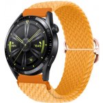 BStrap Elastic Nylon řemínek na Samsung Galaxy Watch 3 45mm, orange SSG025C0701 – Zboží Mobilmania