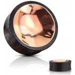Šperky4U dřevěný plug do ucha s mědí PL01239-10 – Hledejceny.cz