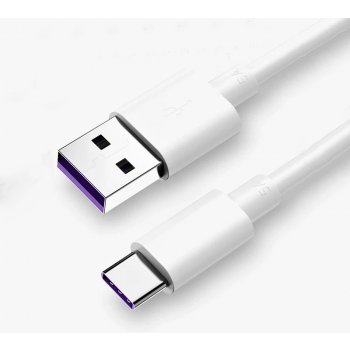 QiiM DK-3 USB-C - USB-A 2.0 Hi-Speed 480 Mb/s, 1m, bílý