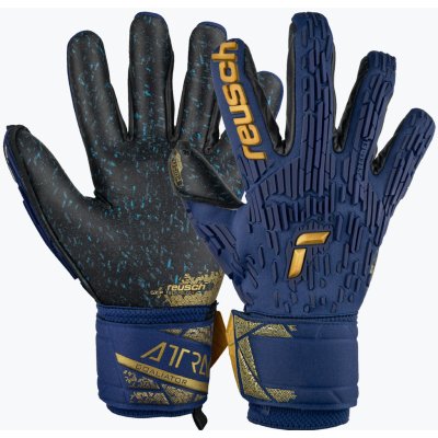 Reusch Attrakt Freegel Fusion Goaliator premium blue/gold/black – Hledejceny.cz