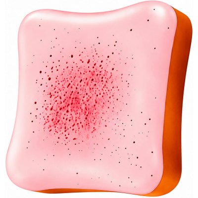 Squishy antistresový mačkací toast 10 cm – Zboží Dáma