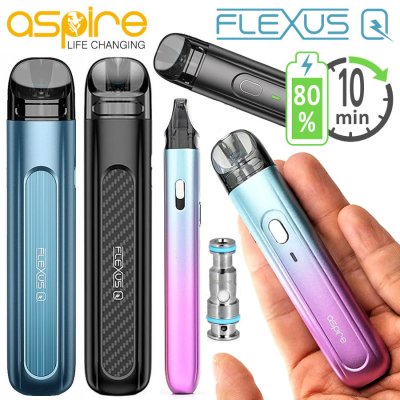 Aspire Flexus Q Pod 700 mAh Červená 1 ks – Zbozi.Blesk.cz