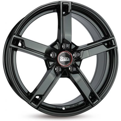 MAM W4 7,5x18 5x108 ET45 black – Zboží Mobilmania