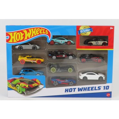 Mattel hot wheels Ford england Set Assortment 10 Pieces Race Car Různé 1:64