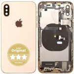 Kryt Apple iPhone XS zadní zlatý – Zboží Mobilmania