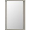Zrcadlo Muuto Arced 80x55 cm light grey