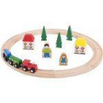 Hop Bigjigs Rail Moje první vláčkodráha 20 dílů – Zbozi.Blesk.cz