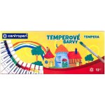 CENTROPEN Barvy temperové 12 barev 12ml 9550