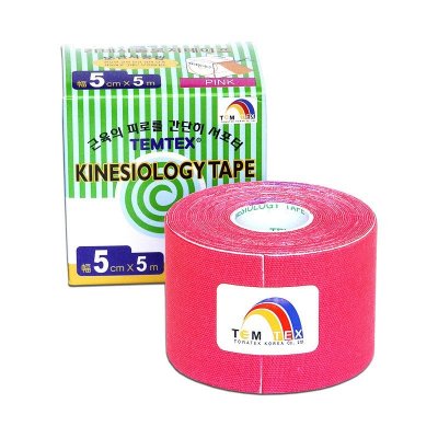 Temtex Kinesio Tape Classic růžová 5cm x 5m – Zbozi.Blesk.cz