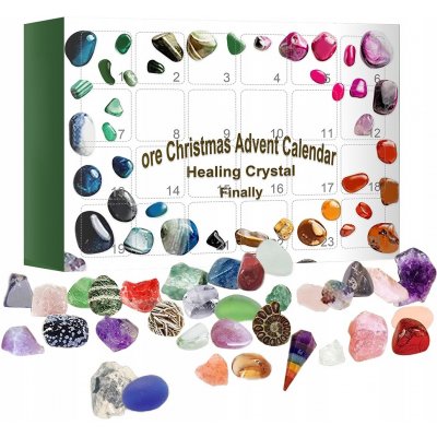 Rudy pro děti Adventní kalendář krystaly