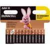 Baterie primární Duracell Basic 12ks AAA 42325