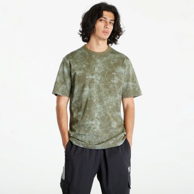 adidas Adventure Allover Print Graphic Short Sleeve Tee Olive Strata – Hledejceny.cz