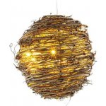 Retlux RXL 240 Dekorace z ratanu ve tvaru koule 20 LED – Hledejceny.cz