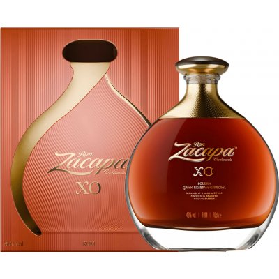 Zacapa XO 40% 0,7 l (kazeta) – Hledejceny.cz