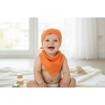 Dětský bavlněný šátek meruňka – Zbozi.Blesk.cz