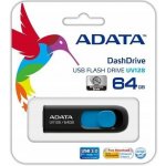 ADATA DashDrive UV128 64GB AUV128-64G-RBE – Zboží Živě