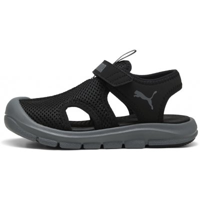 Puma FUN RACER SANDAL MESH V PS Černá,Šedá – Sleviste.cz