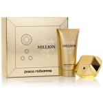 Paco Rabanne Lady Million EDP 80 ml + tělové mléko 100 ml dárková sada – Zboží Dáma
