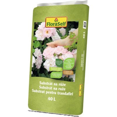 FloraSelf Substrát pro růže 40 l – Zboží Dáma