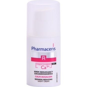 Pharmaceris R-Rosacea Calm-Rosalgin zklidňující noční krém pro citlivou pleť se sklonem ke zčervenání With soothing complex Ca 30 ml