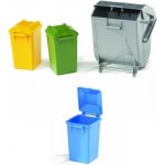 Bruder 2607 Sada popelnic a kontejner – Sleviste.cz