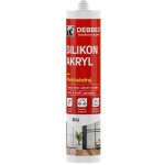 Den Braven Silikon akrylový tmel 280 ml transparentní – HobbyKompas.cz