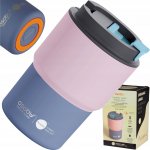 Asobu Nerezový termohrnek s keramickou vrstvou 355 ml Coffee Express Pastel Pink – Zboží Dáma
