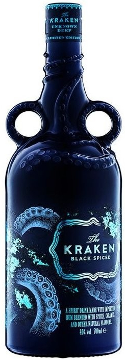 Kraken black spiced Limit edition 2021 blue 40% 0,7 l (holá láhev)