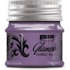 Barva na textil PentArt Metalická barva na textil Glamour Delicate 50 ml Fialovo stříbrná