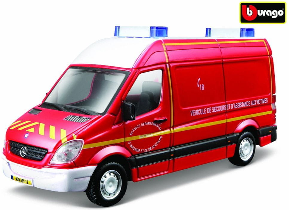 SIKU Super 2301policejní Mercedes Benz Sprinter 1:50