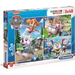 Clementoni Dětské Paw Patrol 25209 3 x 48 dílků – Sleviste.cz