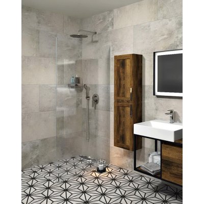 Polysan ARCHITEX LINE sada pro uchycení skla, podlaha-stěna, max. š. 1200 mm, leštěný hliník AL2112 – Zboží Dáma